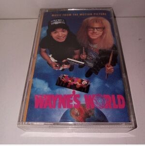 Wayne's World Soundtrack Cassette Tape 1992 Queen Black Sabbath Rhcp Rare